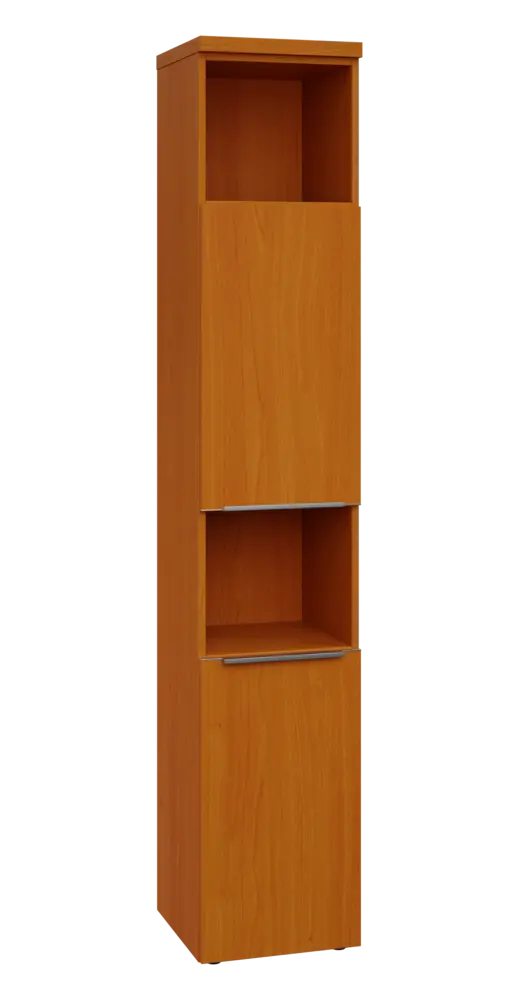 SIN 6 - 42DN2 kancelářská skříň, 2-dveřová/nika, pravá, 2170x400x400, třešeň šumavská